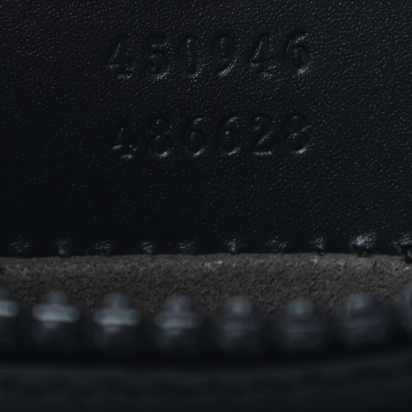 GG Supreme Monogram Belt Bag Black