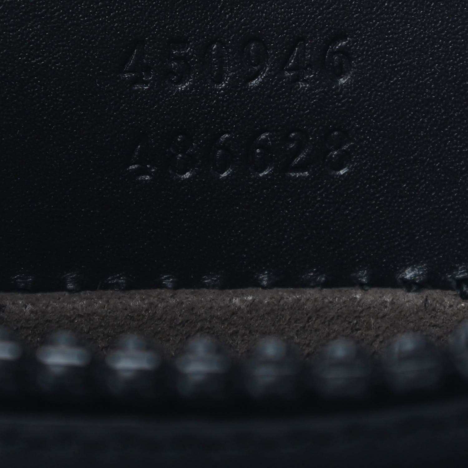 Gucci GG Supreme Monogram Belt Bag Black 7 of 9