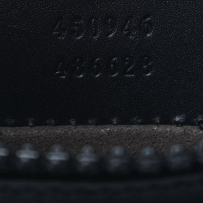 Gucci GG Supreme Monogram Belt Bag Black 7 of 9