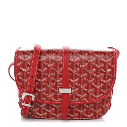 Goyard Goyardine Belvedere II PM Messenger Bag Red 1 of 9