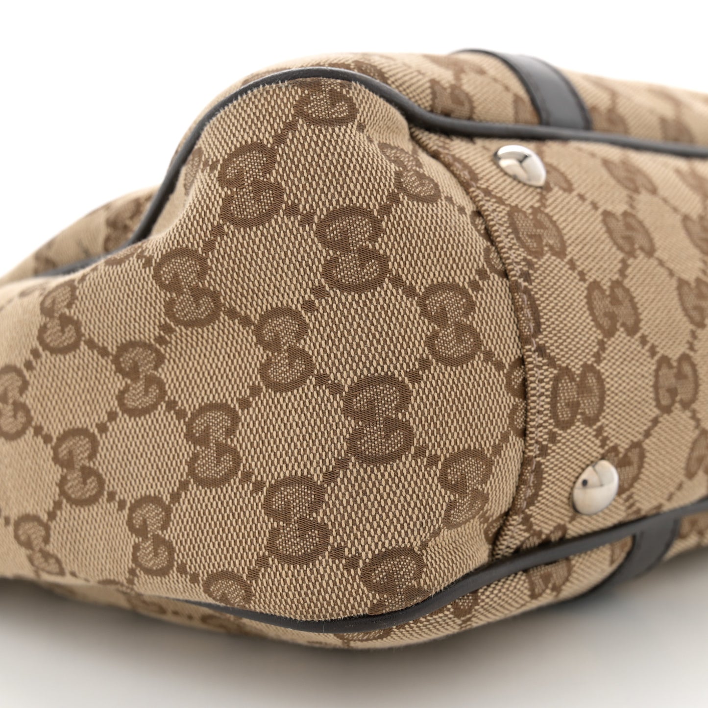 Monogram Medium Twins Tote Dark Brown