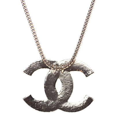 Chanel Resin Along The Nile CC Pendant Necklace Gold Purple 4 of 6