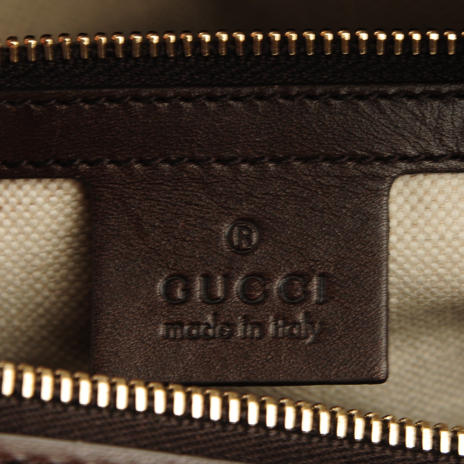 Gucci Monogram Medium Joy Boston Dark Brown 7 of 9
