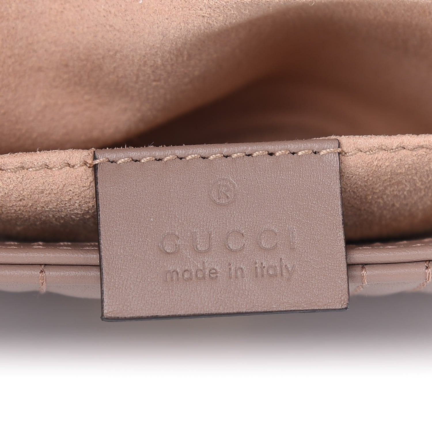 Gucci Calfskin Matelasse Studded Mini Pearly GG Marmont Shoulder Bag Porcelain Rose 5 of 8