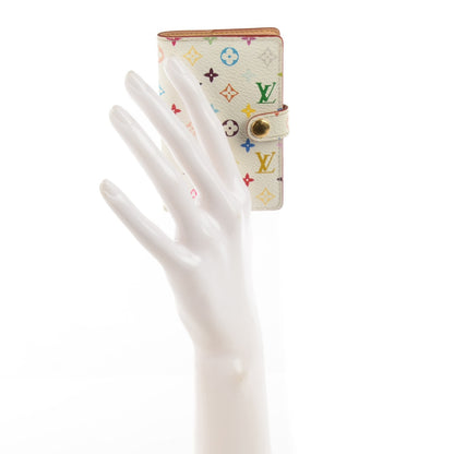 Louis Vuitton Monogram Multicolor Carnet de Bal Mini Agenda Cover White 2 of 7