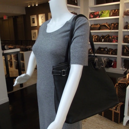Prada Vitello Daino Hobo Black 2 of 10