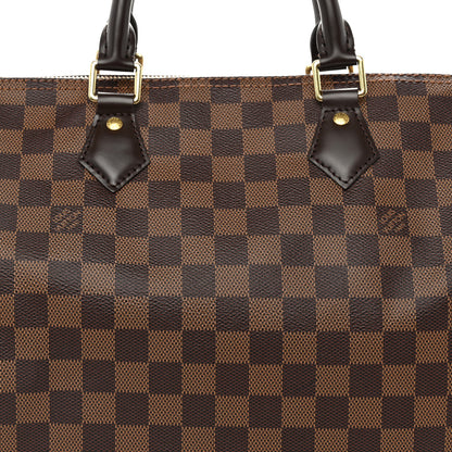Louis Vuitton Damier Ebene Speedy 30 7 of 10