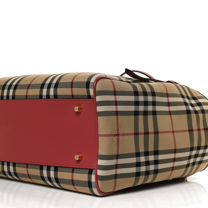 Burberry House Check Small Canterbury Tote Antique Rose 9 of 11