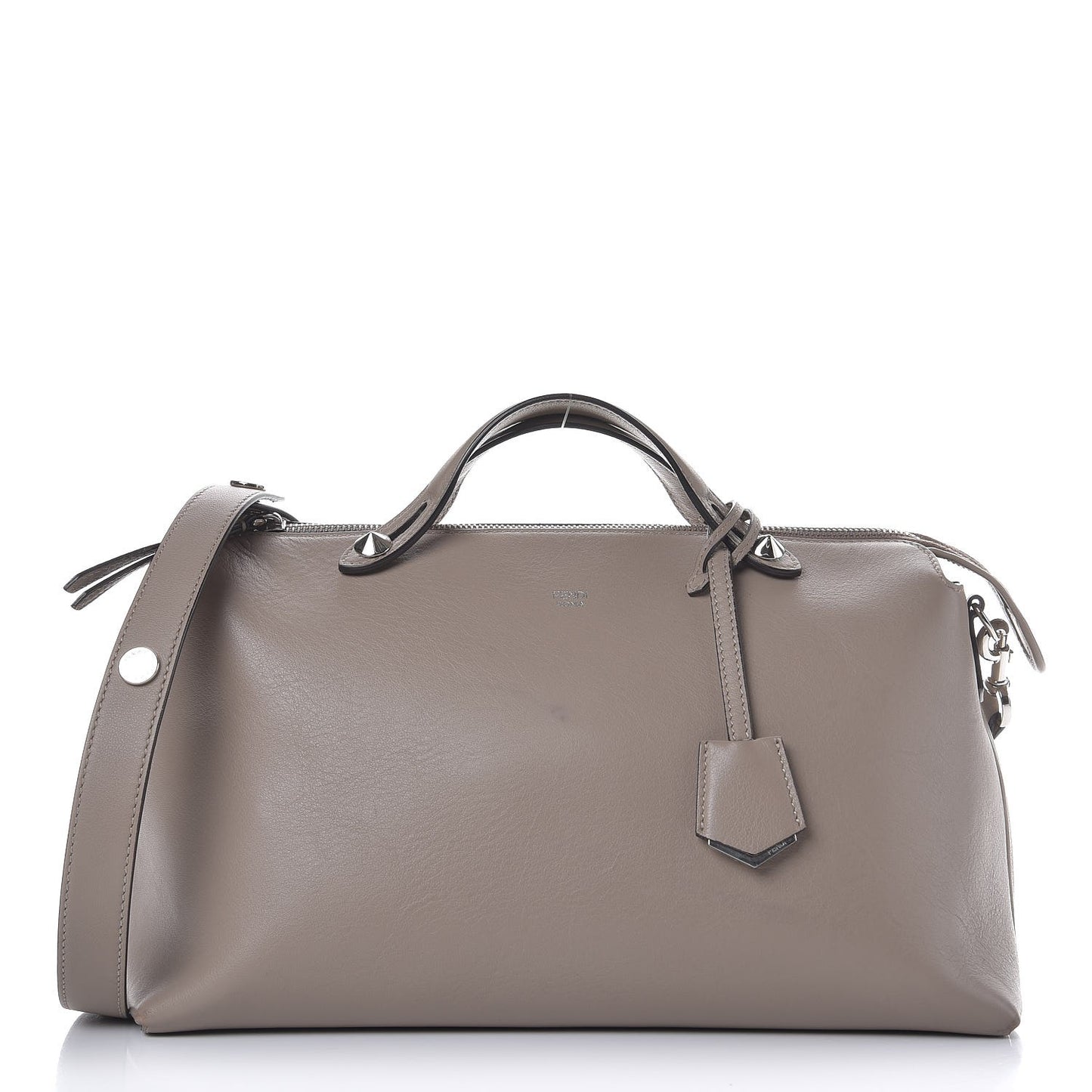 Vitello Dolce Large By The Way Boston Bag Tortora