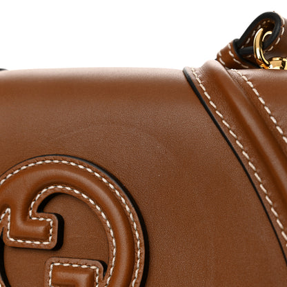 Gucci Calfskin Blondie Small Shoulder Bag Brown 14 of 15