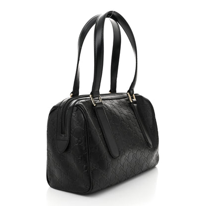 Gucci Guccissima Small Boston Black 3 of 11