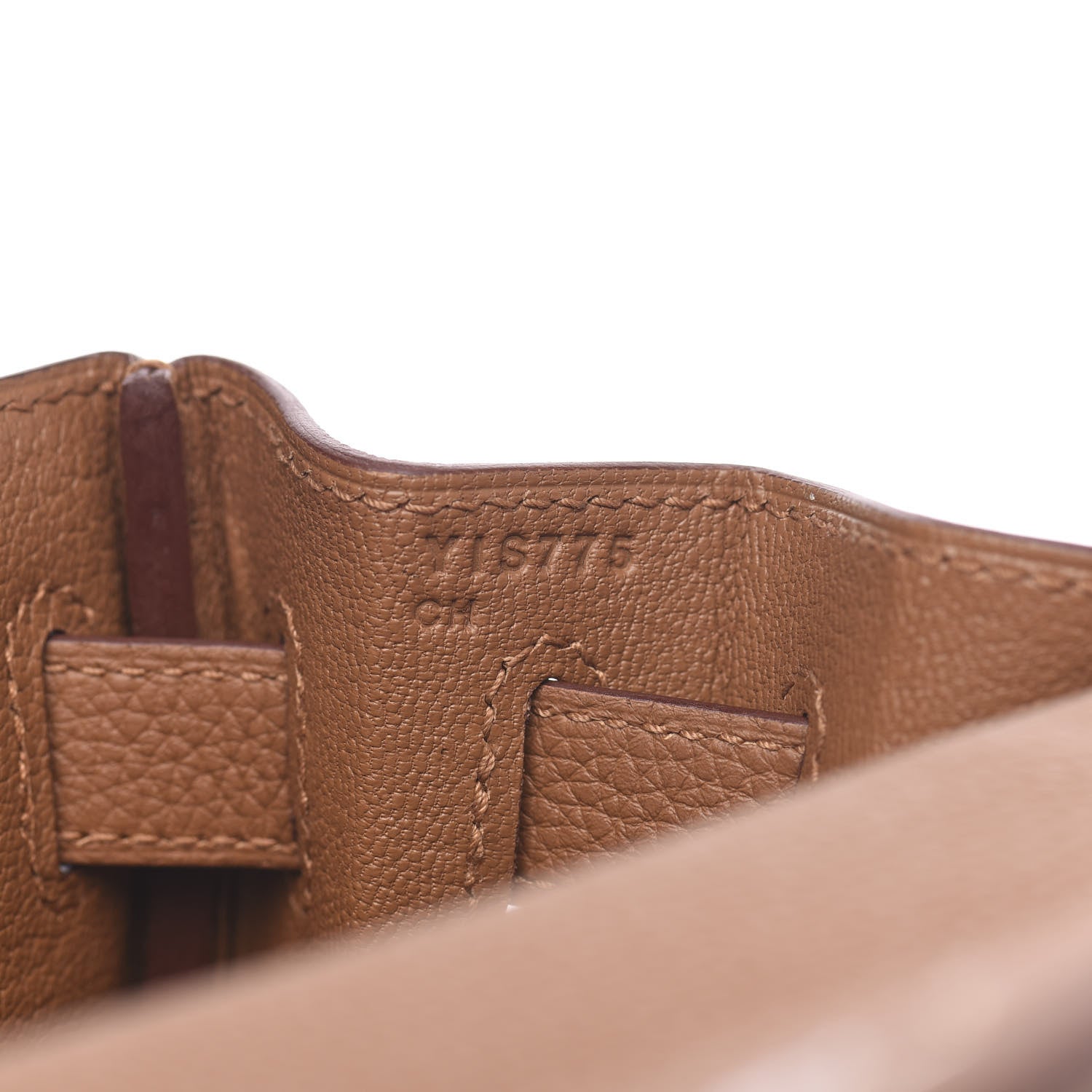 Hermes Togo Matte Alligator Kelly Retourne Touch 28 Gold 8 of 32