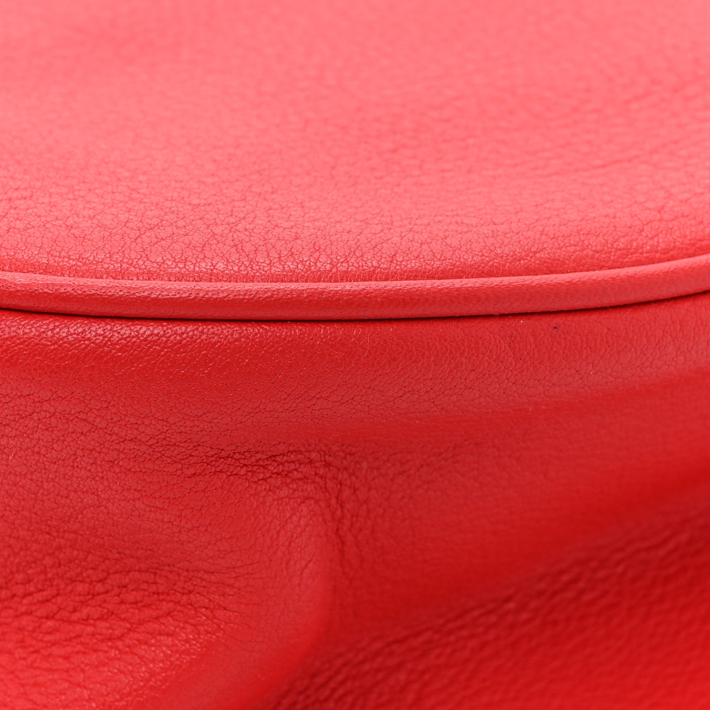 Pebbled Calfskin Too Hot To Handle Hobo Red