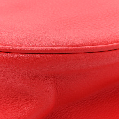 Marc Jacobs Pebbled Calfskin Too Hot To Handle Hobo Red 10 of 11