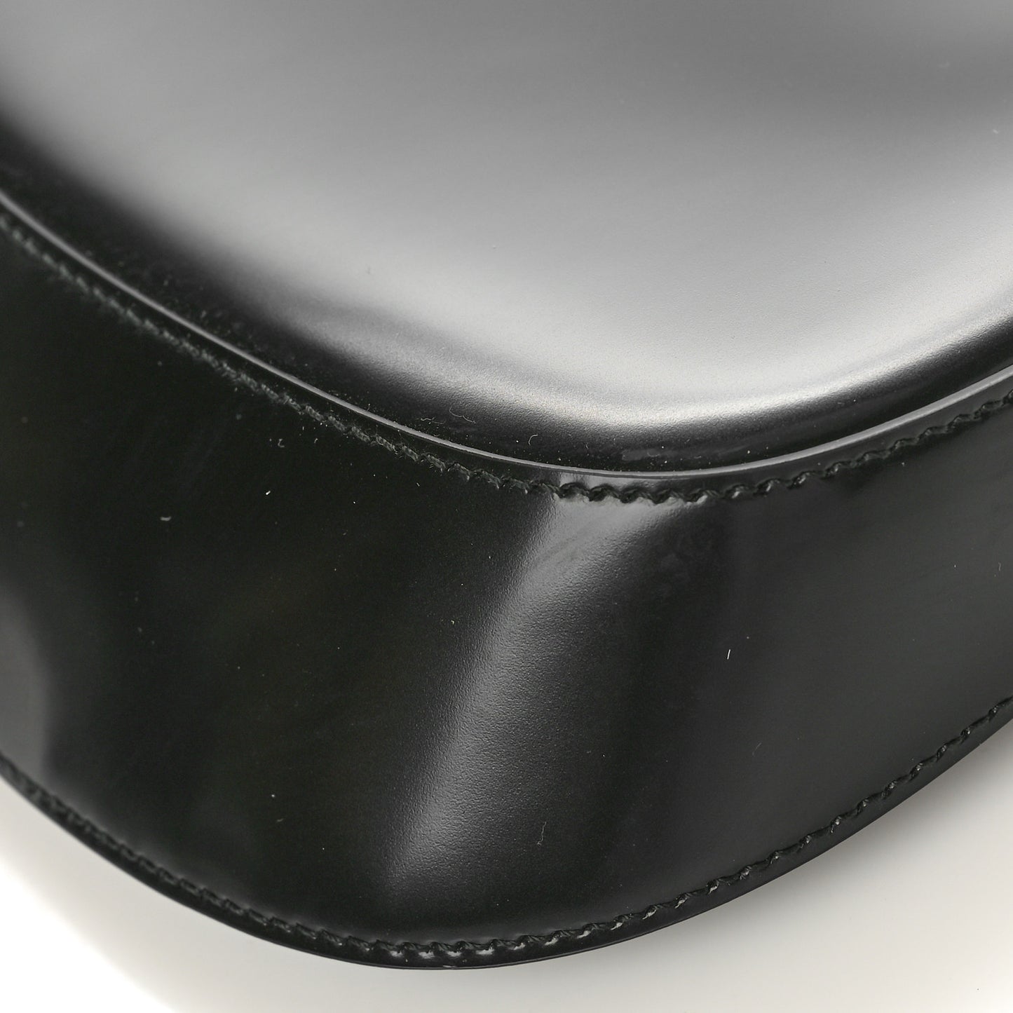 Spazzolato Cleo Shoulder Bag Black