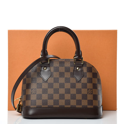 Louis Vuitton Damier Ebene Alma BB 12 of 12