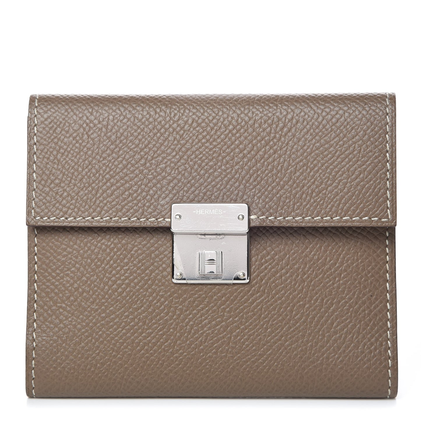 Epsom Clic Mini Card Holder Etoupe