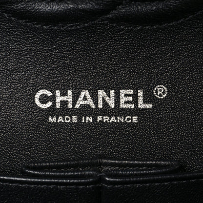Chanel Tweed Sequin Chevron Quilted Medium Double Flap Multicolor 5 of 6