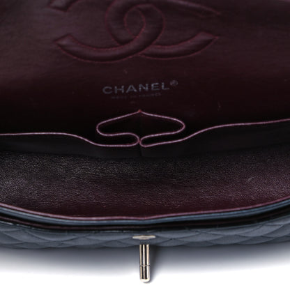 Chanel Lambskin Quilted Medium Double Flap Black 5 of 9