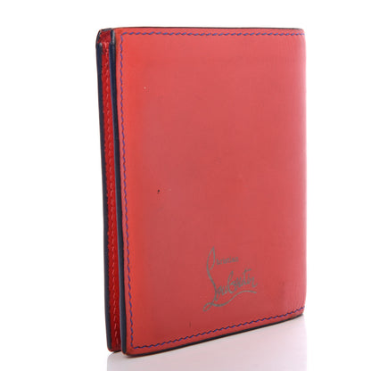 Christian Louboutin Calfskin Spiked Paros Wallet Framboisine 3 of 6