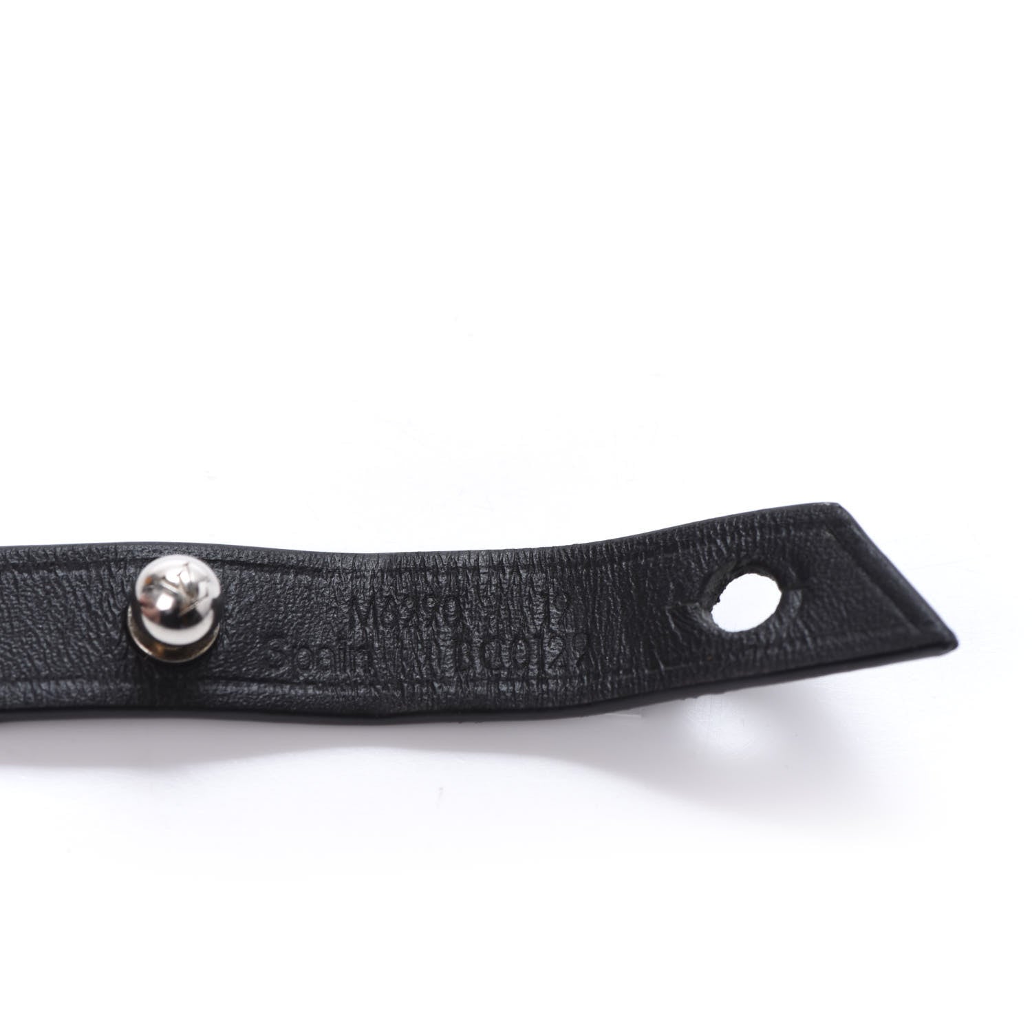 Louis Vuitton Calfskin Mens Archive Bracelet 19 Black 4 of 6