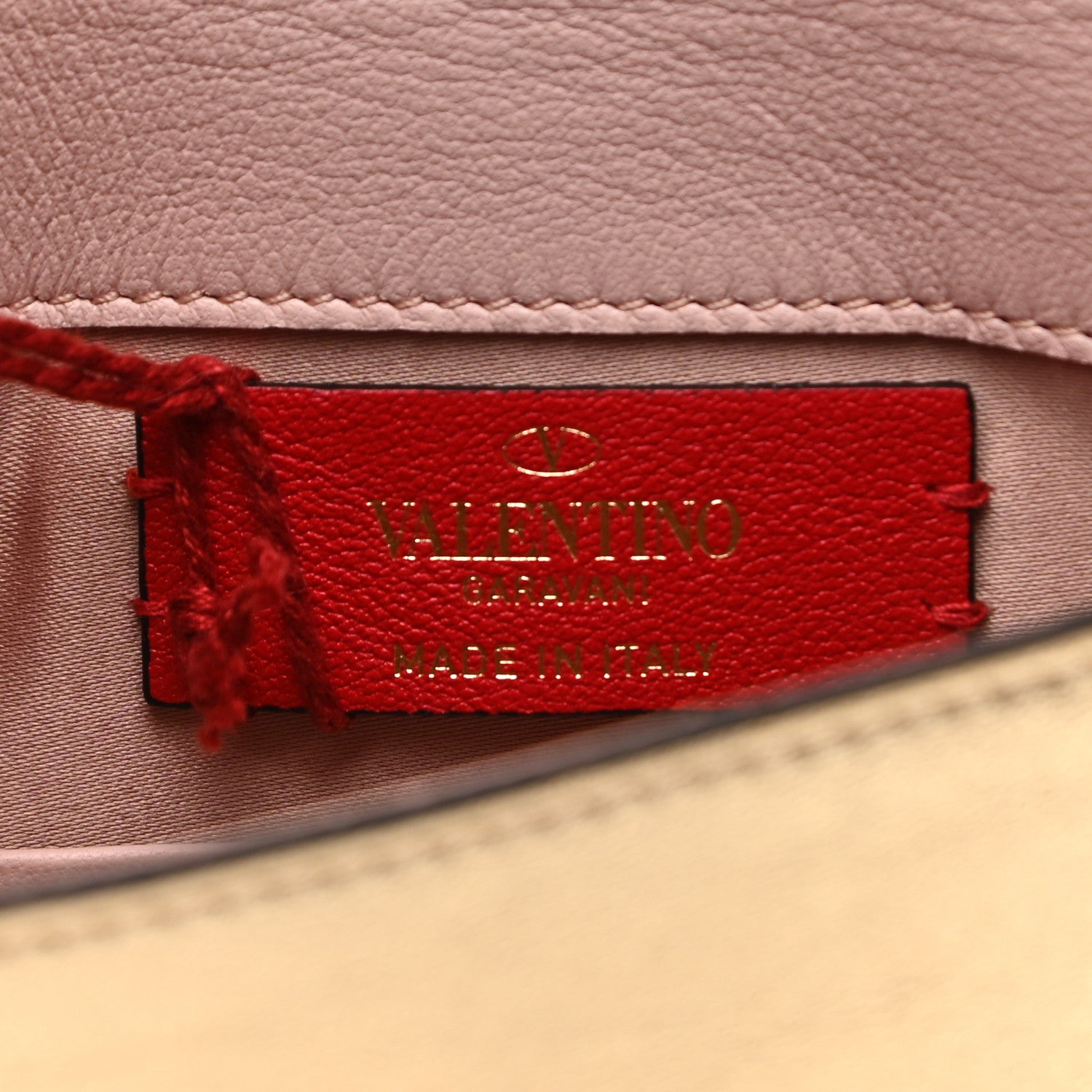 Valentino Garavani Metallic Calfskin Medium Rockstud Envelope Flat Wristlet Pouch Gold 6 of 11