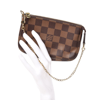 Louis Vuitton Damier Ebene Mini Pochette Accessories 2 of 8