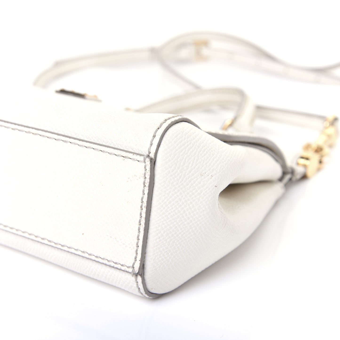 Dauphine Small Miss Sicily Satchel White
