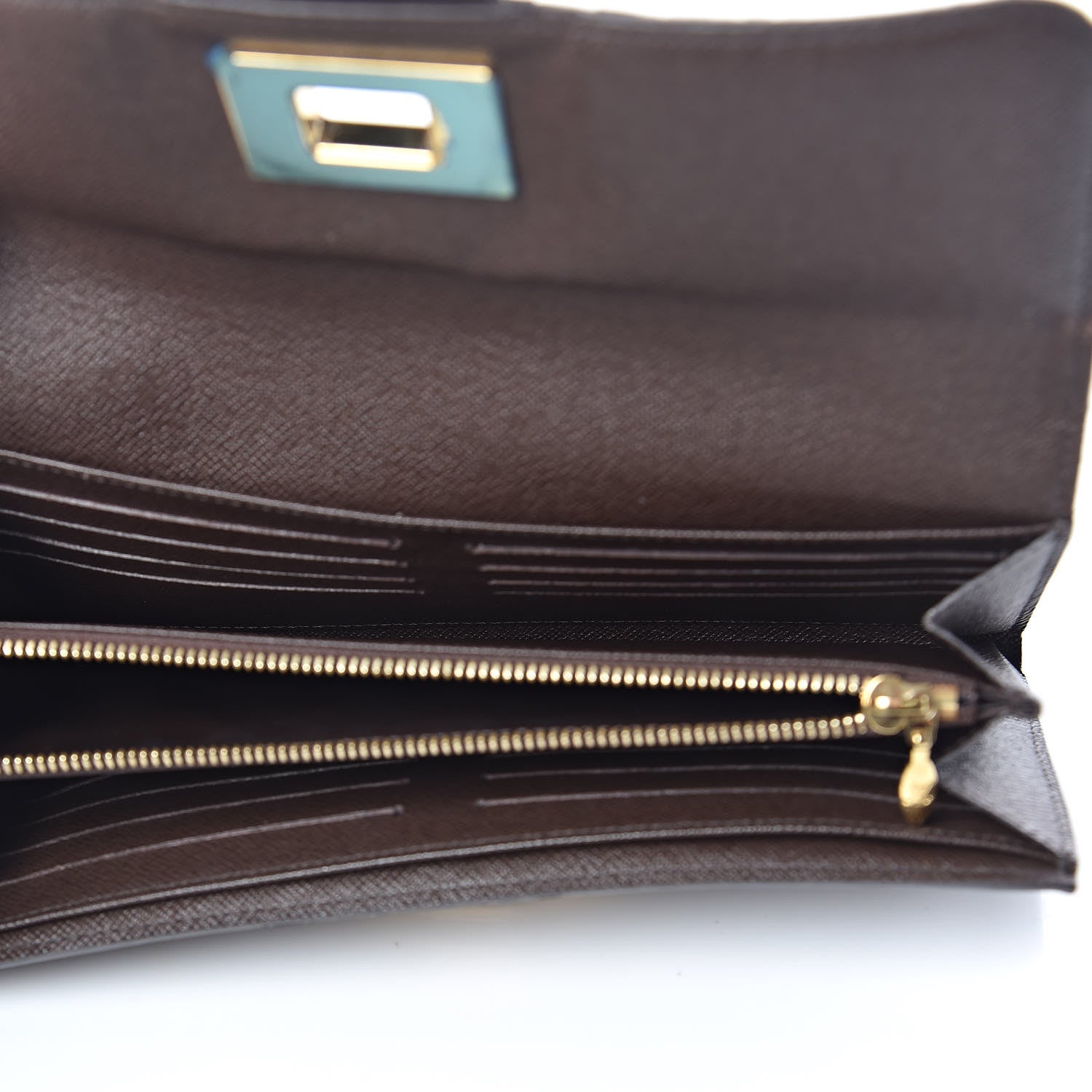 Louis Vuitton Damier Ebene Rosebery Wallet 5 of 10