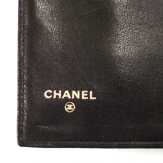 Chanel Lambskin CC Wallet Black 8 of 10