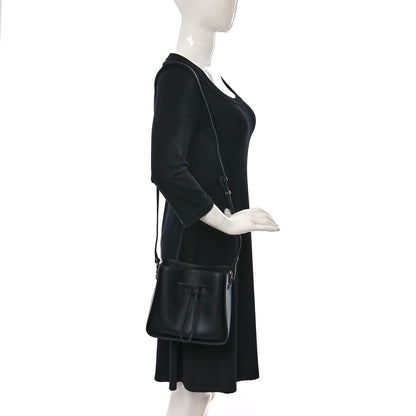 3.1 Phillip Lim Smooth Calfskin Mini Soleil Bucket Bag Black 2 of 8
