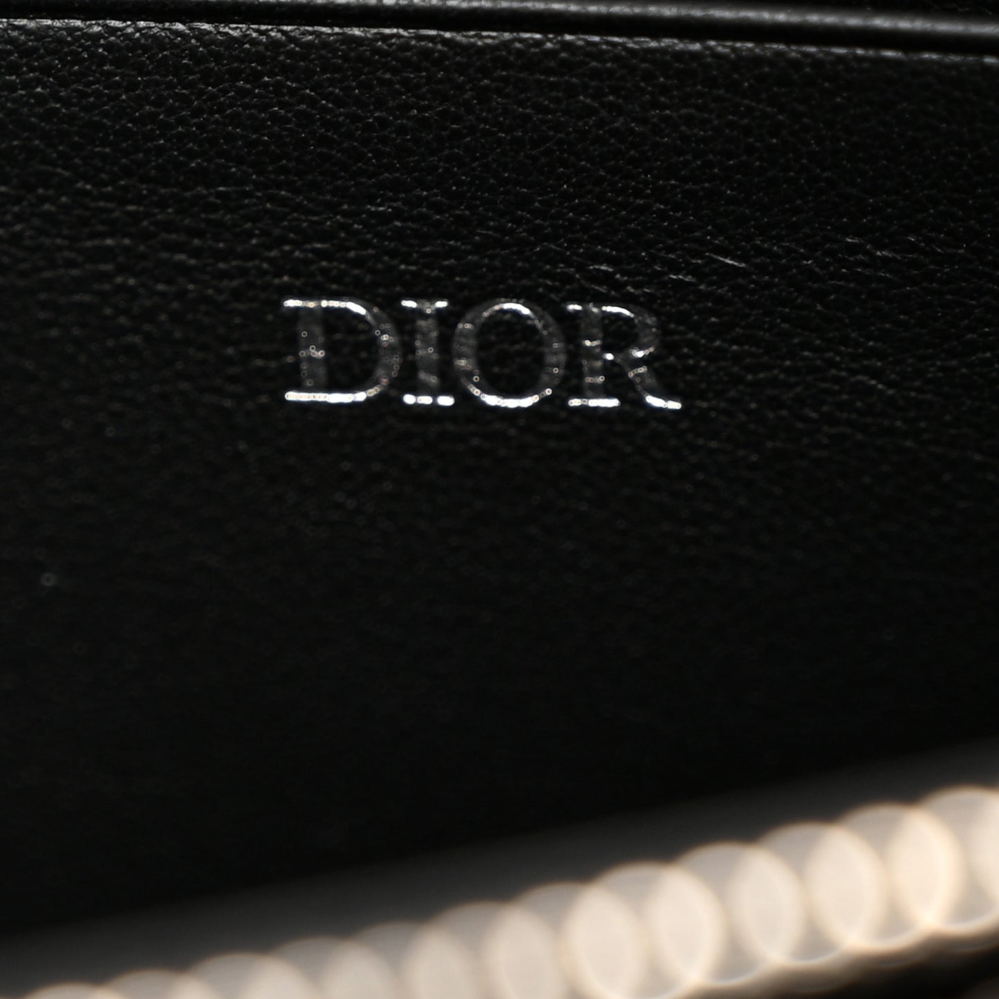X RIMOWA Aluminum Personal Clutch On Strap Black
