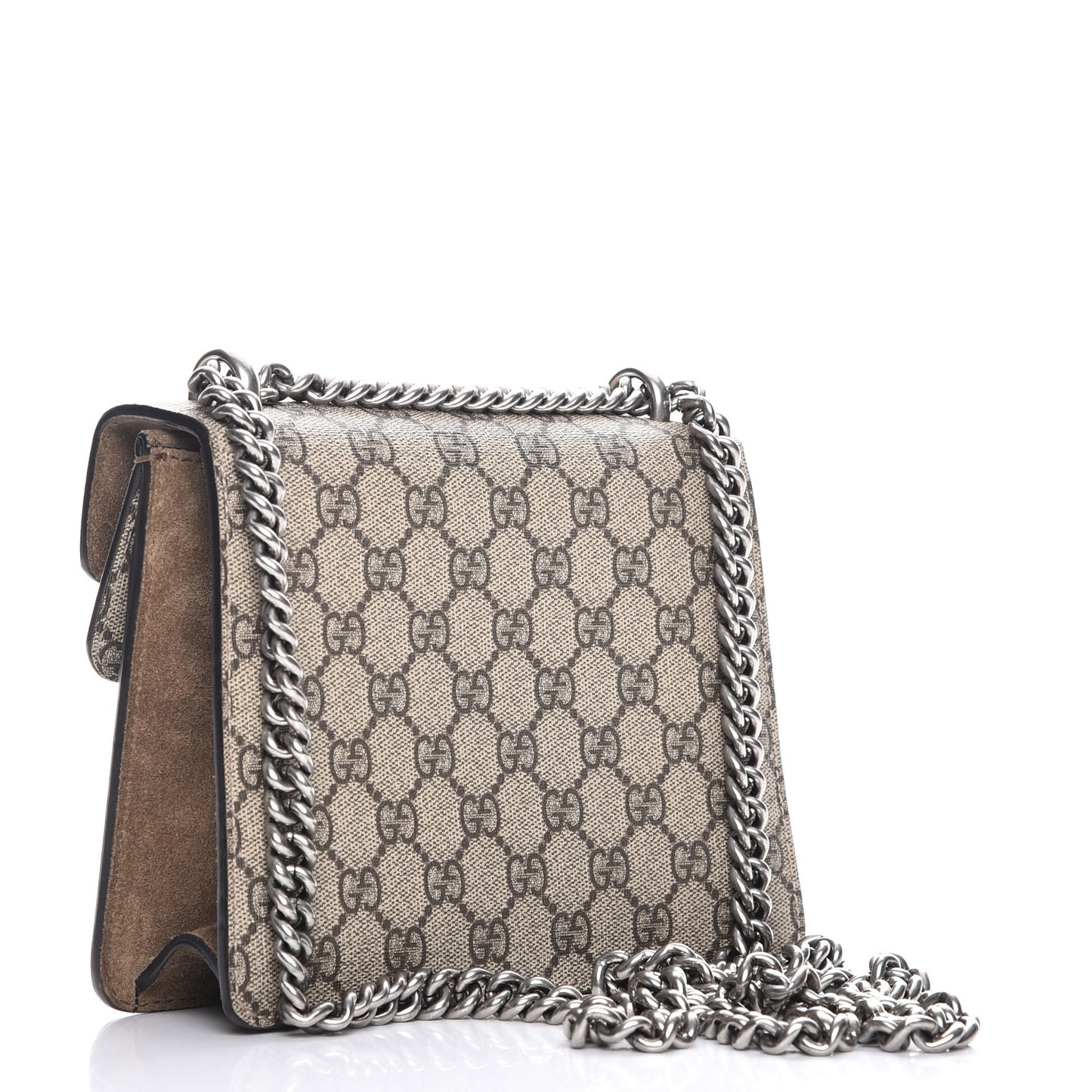 GG Supreme Monogram Mini Dionysus Shoulder Bag Taupe