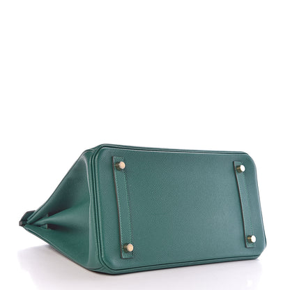 Hermes Epsom Birkin 30 Malachite 5 of 33