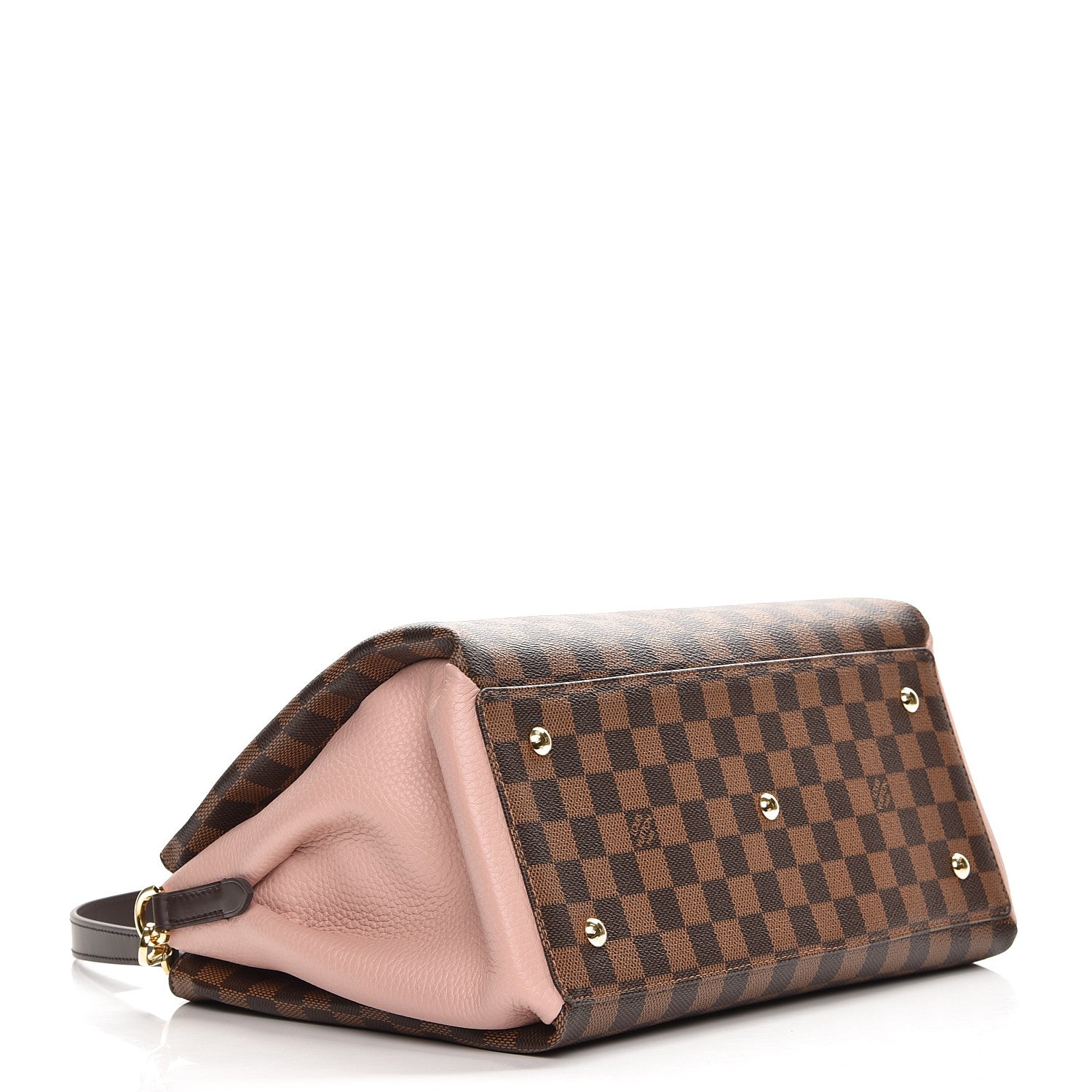 Louis Vuitton Cuir Taurillon Damier Ebene Normandy Magnolia 9 of 10