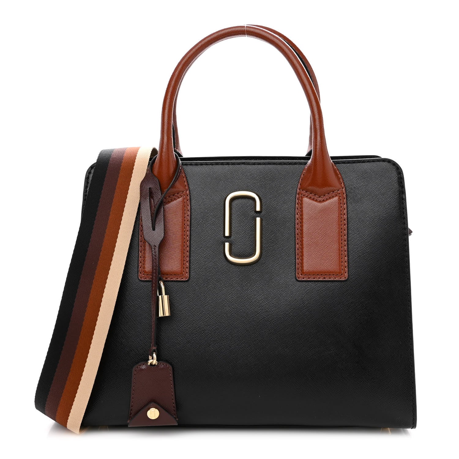 Marc Jacobs Saffiano Big Shot Tote Black 1 of 9