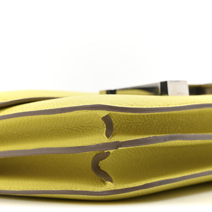 Hermes Epsom Constance 18 Lime 9 of 10