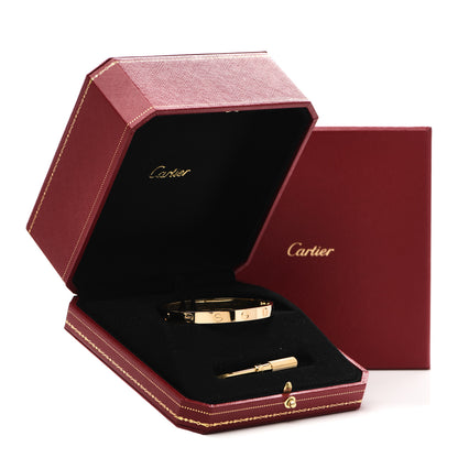 Cartier 18K Yellow Gold LOVE Bracelet 17 5 of 5
