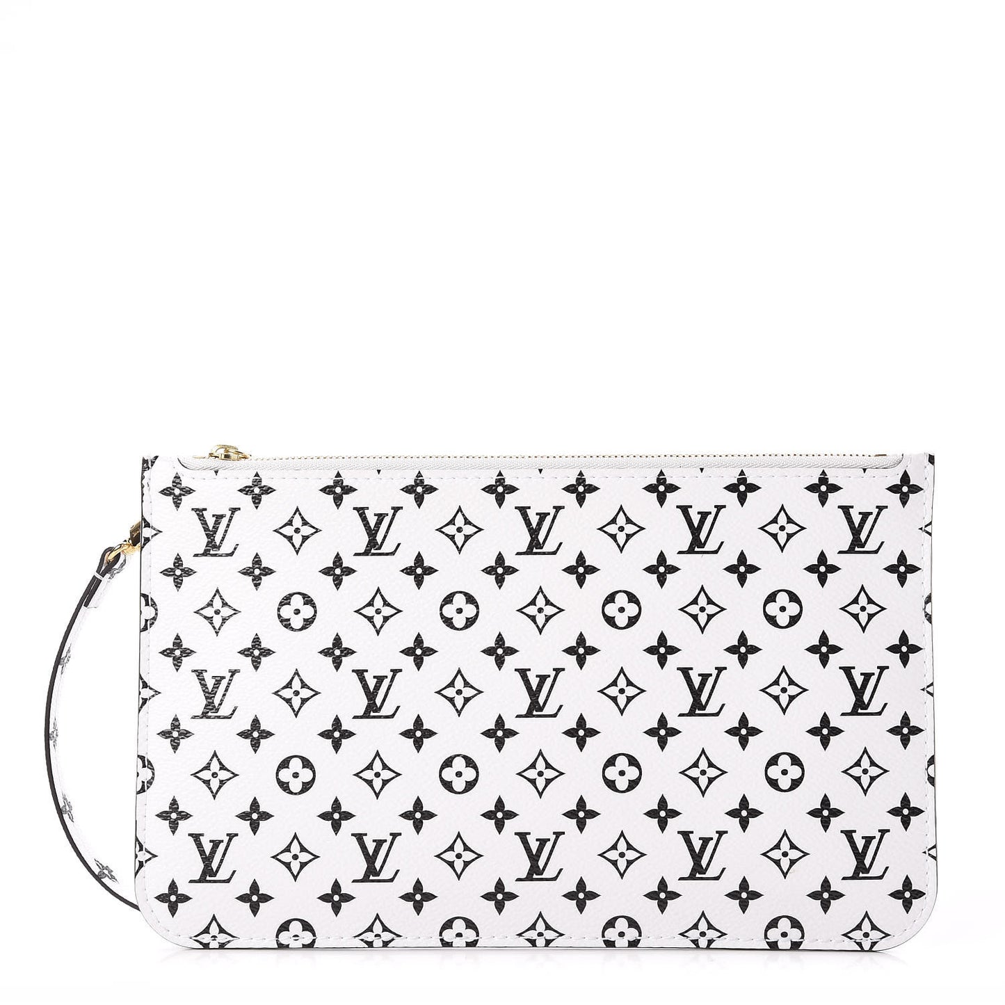 Monogram Giant Neverfull MM GM Pochette White