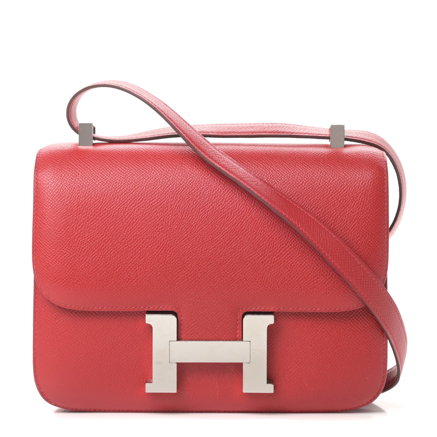 Hermes Epsom Constance 24 Rouge Casaque 1 of 16