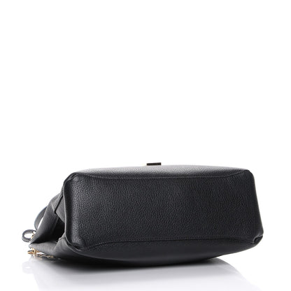 Mulberry Goat Printed Calfskin Small Freya Hobo Black 5 of 10