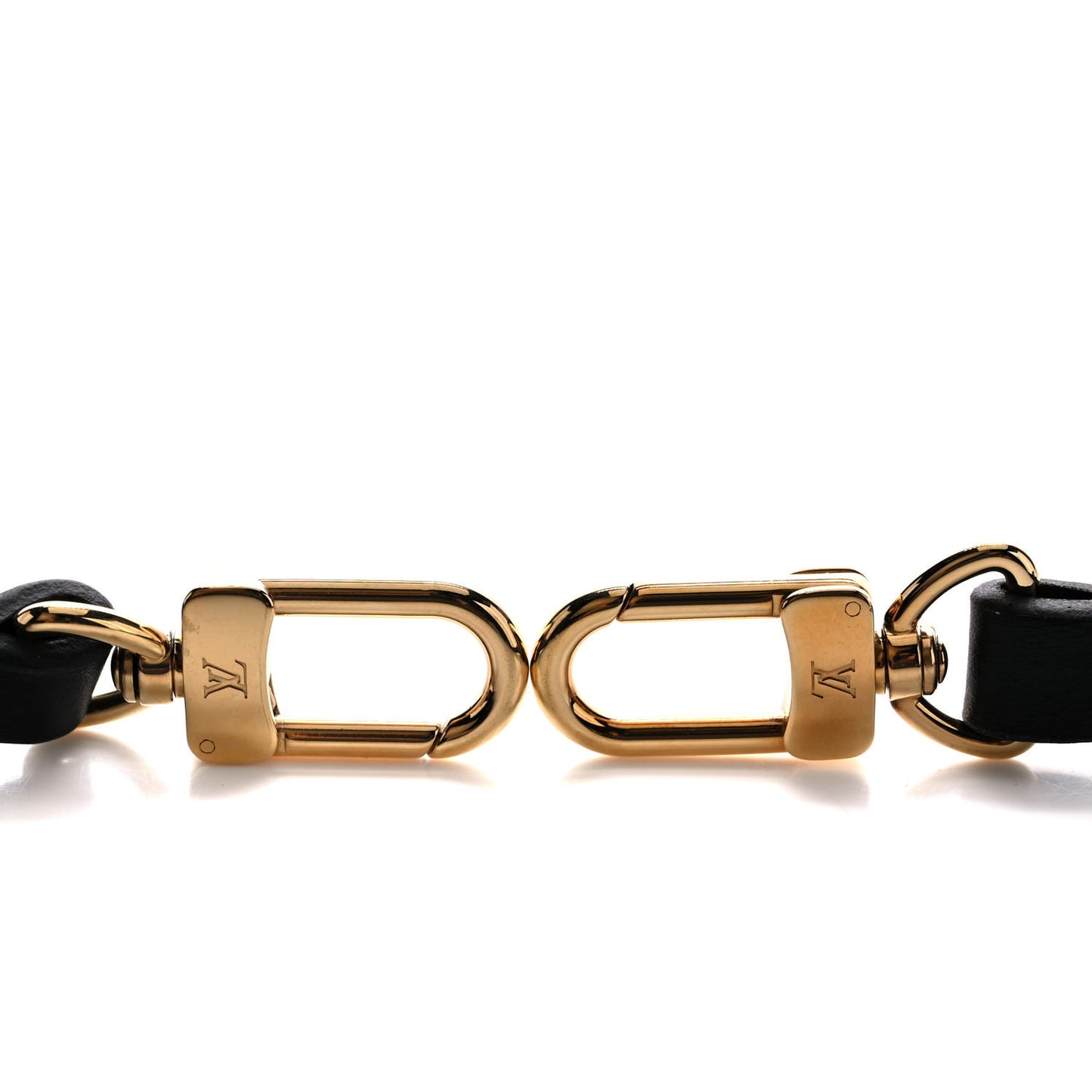 Calfskin Shoulder Strap Black