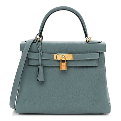 Hermes Togo Kelly Retourne 28 Ciel 1 of 12