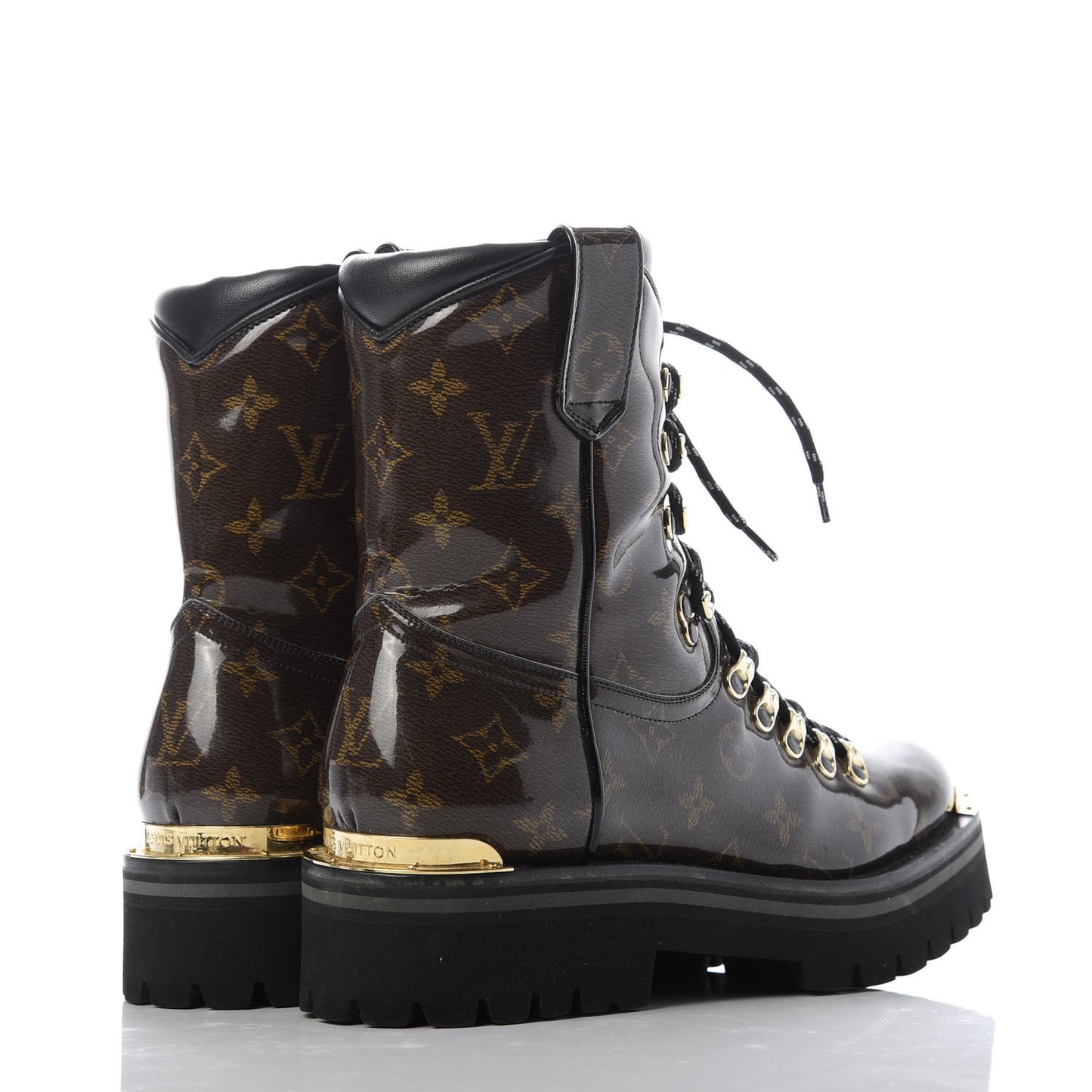 Monogram Glaze Mens Outland Ankle Boots 7.5 Ebene