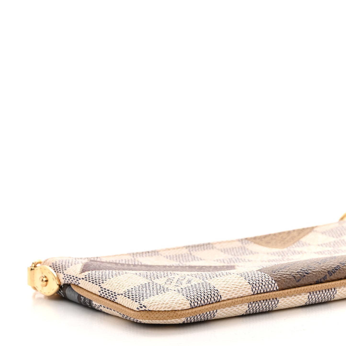 Damier Azur Trunks Labels Pochette Milla MM