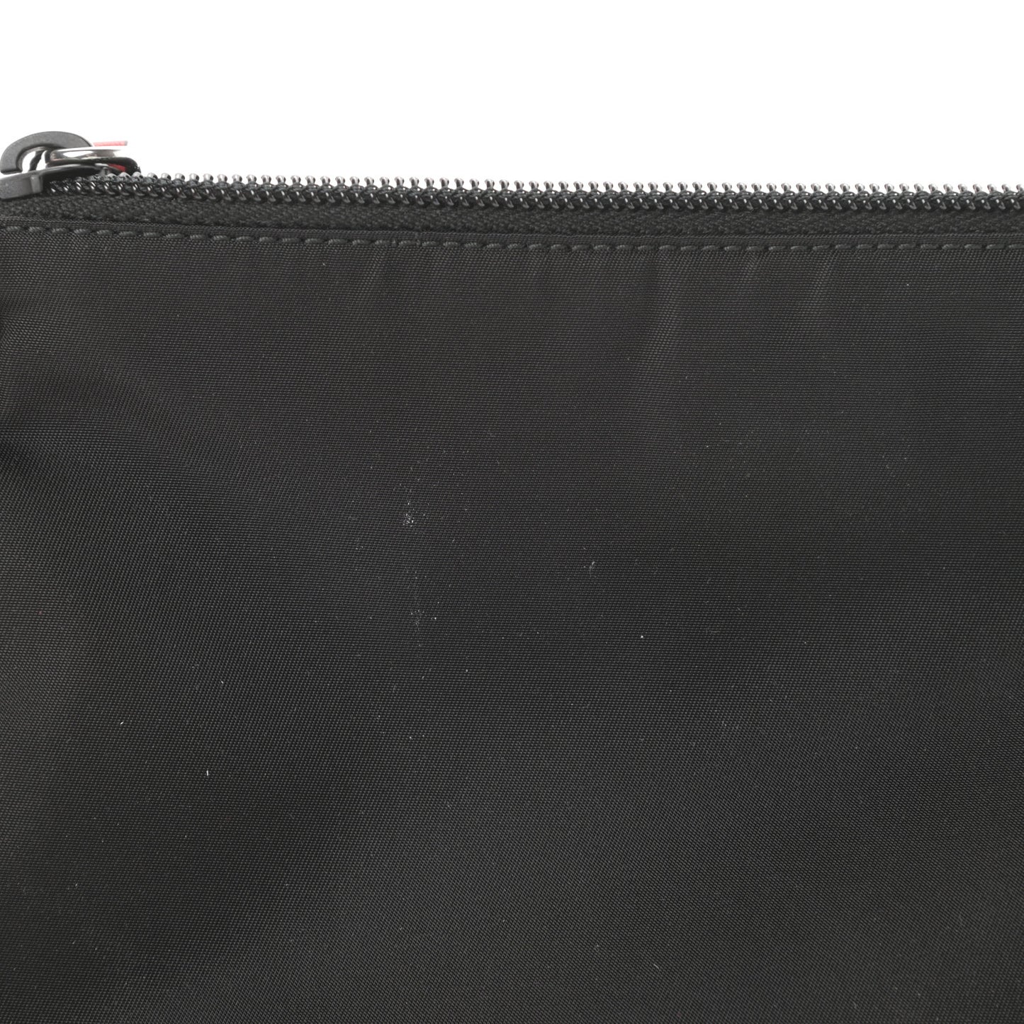 Tessuto Nylon Smalto Pouch Black