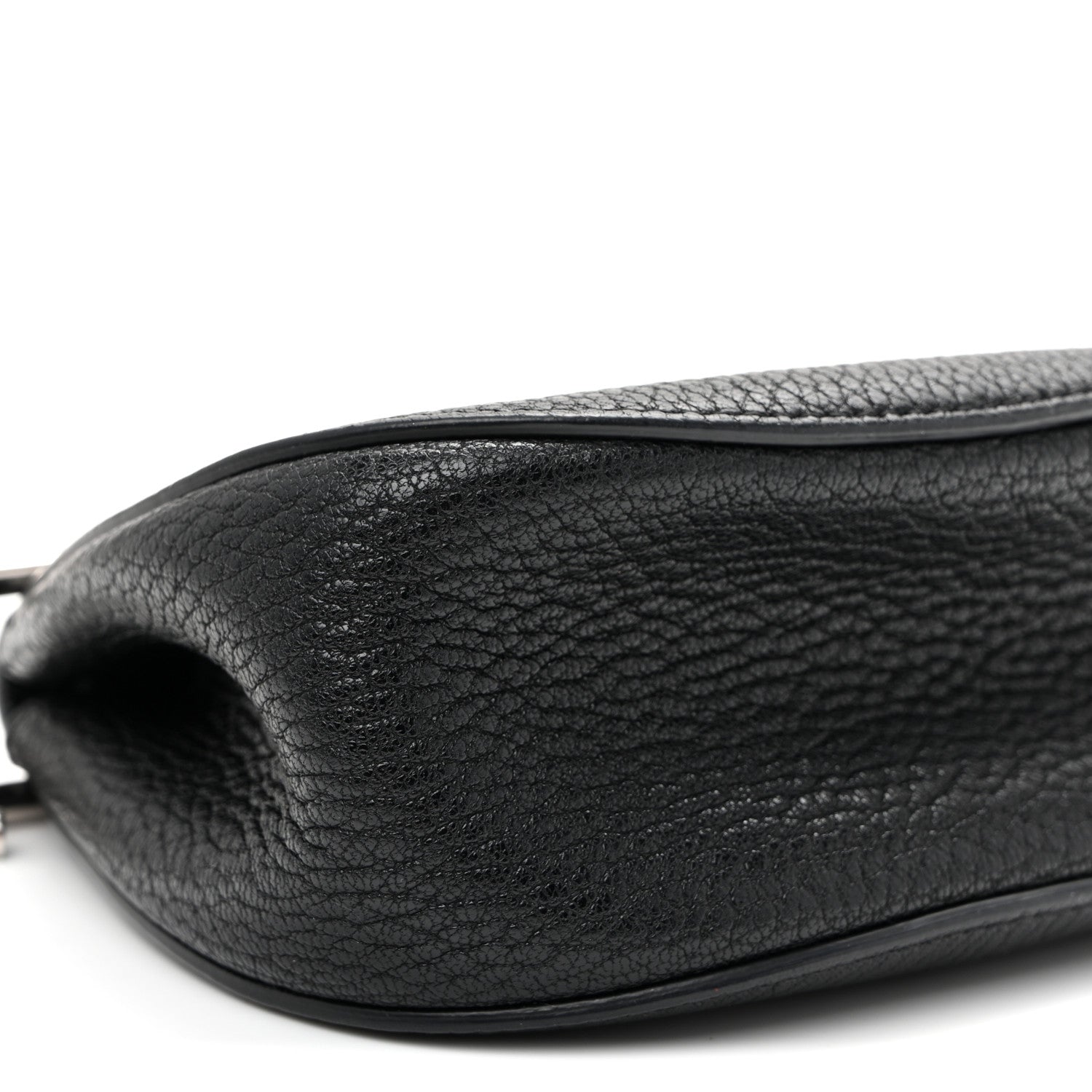 Chloe Grained Lambskin Mini Drew Shoulder Bag Black 9 of 10