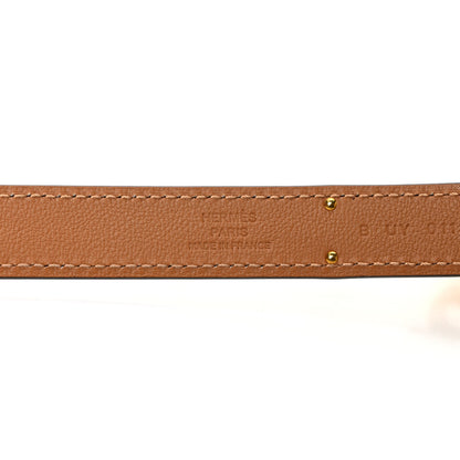 Hermes Epsom Kelly Belt White 3 of 5