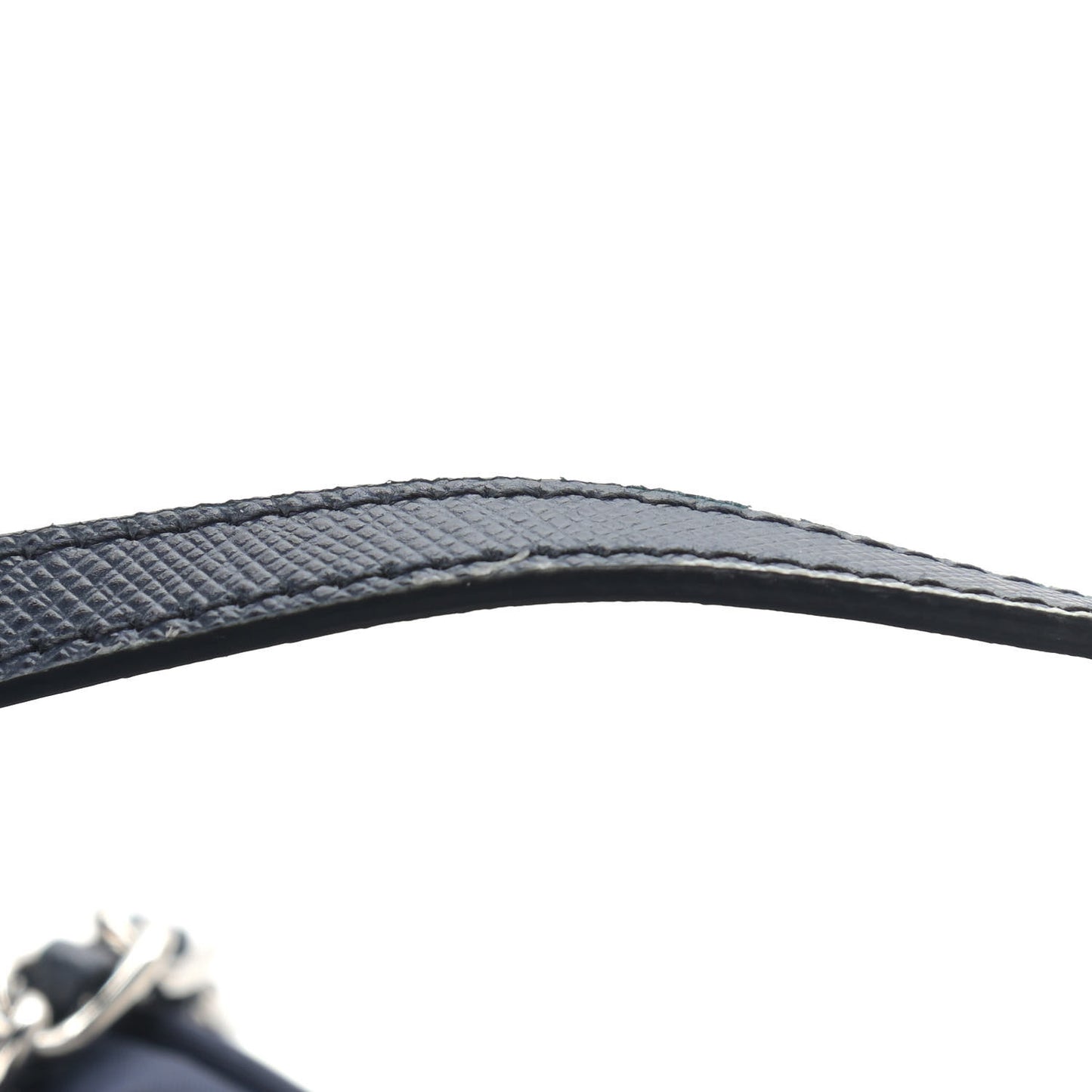 Nylon Tessuto Impuntu Quilted Crossbody Bag Baltico