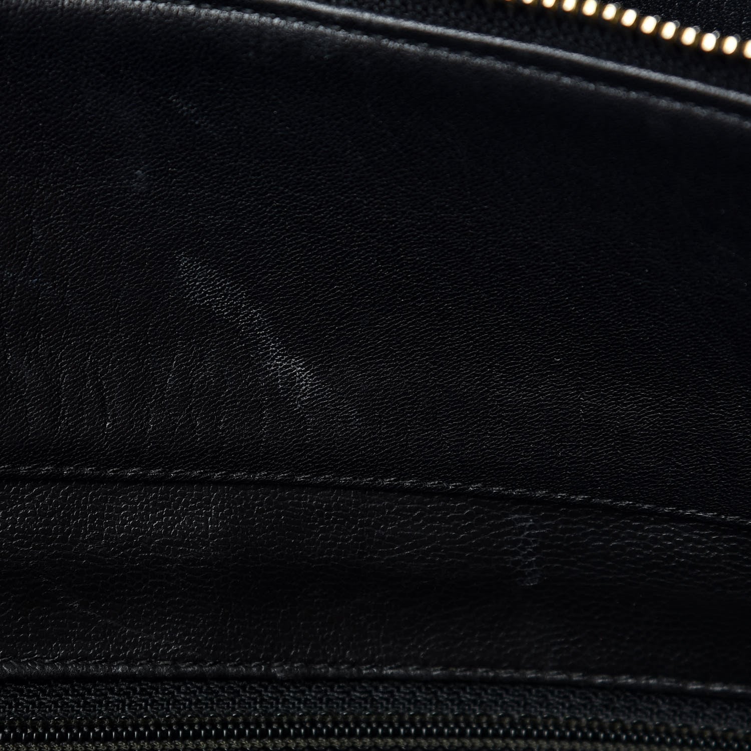 Chanel Calfskin Stitched XL Weekender Black 17 of 24